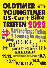 Oldtimer, Youngtimer Treffen Krefeld Niederrhein Rheinland Ruhrgebeit Ruhrpott markenoffenes Treffen 2.Sonntag im Monat